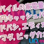 UQモバイル家電量販店2万円キャッシュバック-ヨドバシ,ヤマダ,エディオン,ビッグカメラ